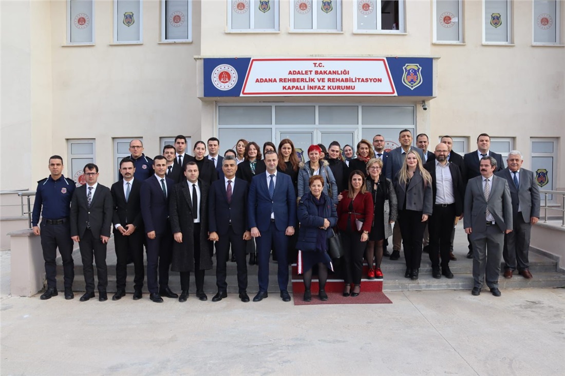 Adana Rehberlik ve Rehabilitasyon İnfaz Kurumuna Bağımlılıkla Mücadele Ziyareti